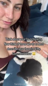 You ll very much like my kitty here are my three words pink soft and