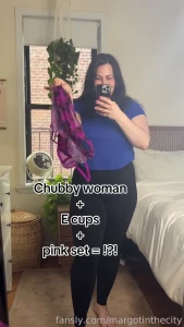 How does the pink look lingerie chubby