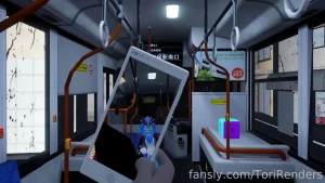 Bus ride with a stranger let me take care of you big guy fyp vr