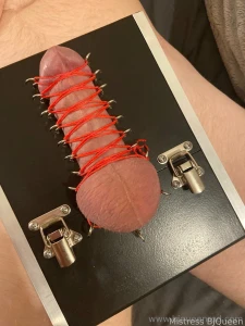 Cock stocks lock around his cock and tie his cock down in place so i part 1