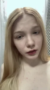 Guess the color of my lingerie today teen babyface blonde ukraine 18