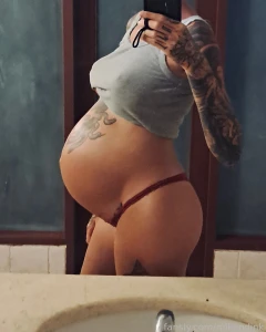 My belly was so round my boobs were bigger than ever and i was part 3