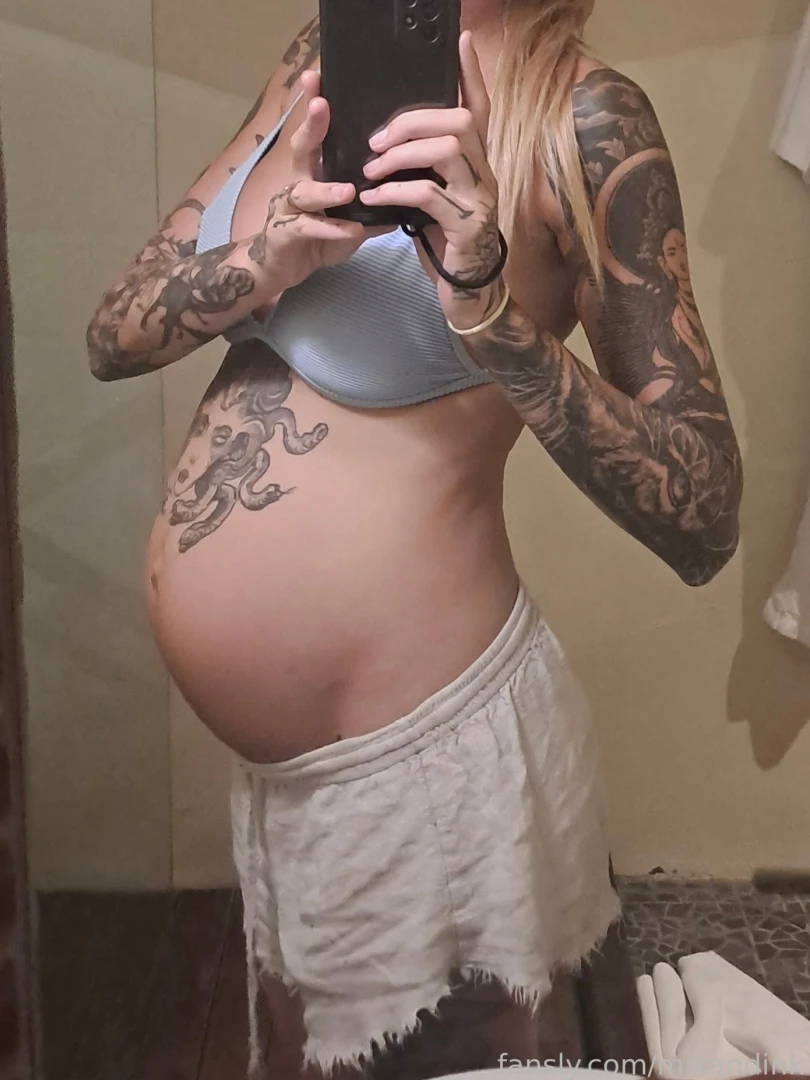 My belly was so round my boobs were bigger than ever and i was part 4 