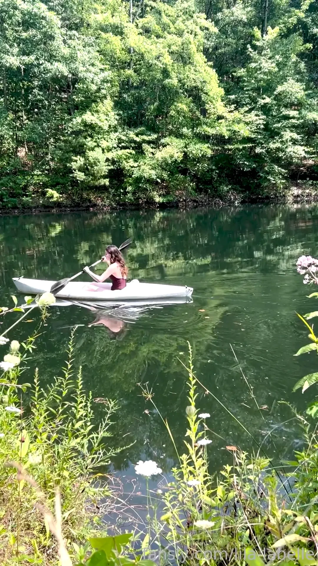 Kayaking is better nude yes i make the rules 