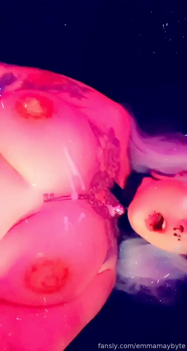 Cum watch me getting creamy cum all over my tits and playing in it and part 1 