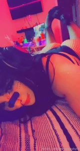 Please subscribe to watch me play with my pink vibrator and spit all