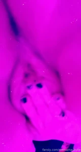 Watch me use my paddle on my thick ass and finger my gushing pussy and part 2