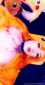 Watch lil charmander play with herself part 1