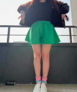 Don t mind me just out here looking like a snack in my green shorts