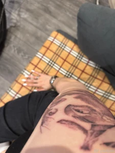 Something happened today i got my nails done