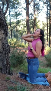 I can t go hiking without doing things like this