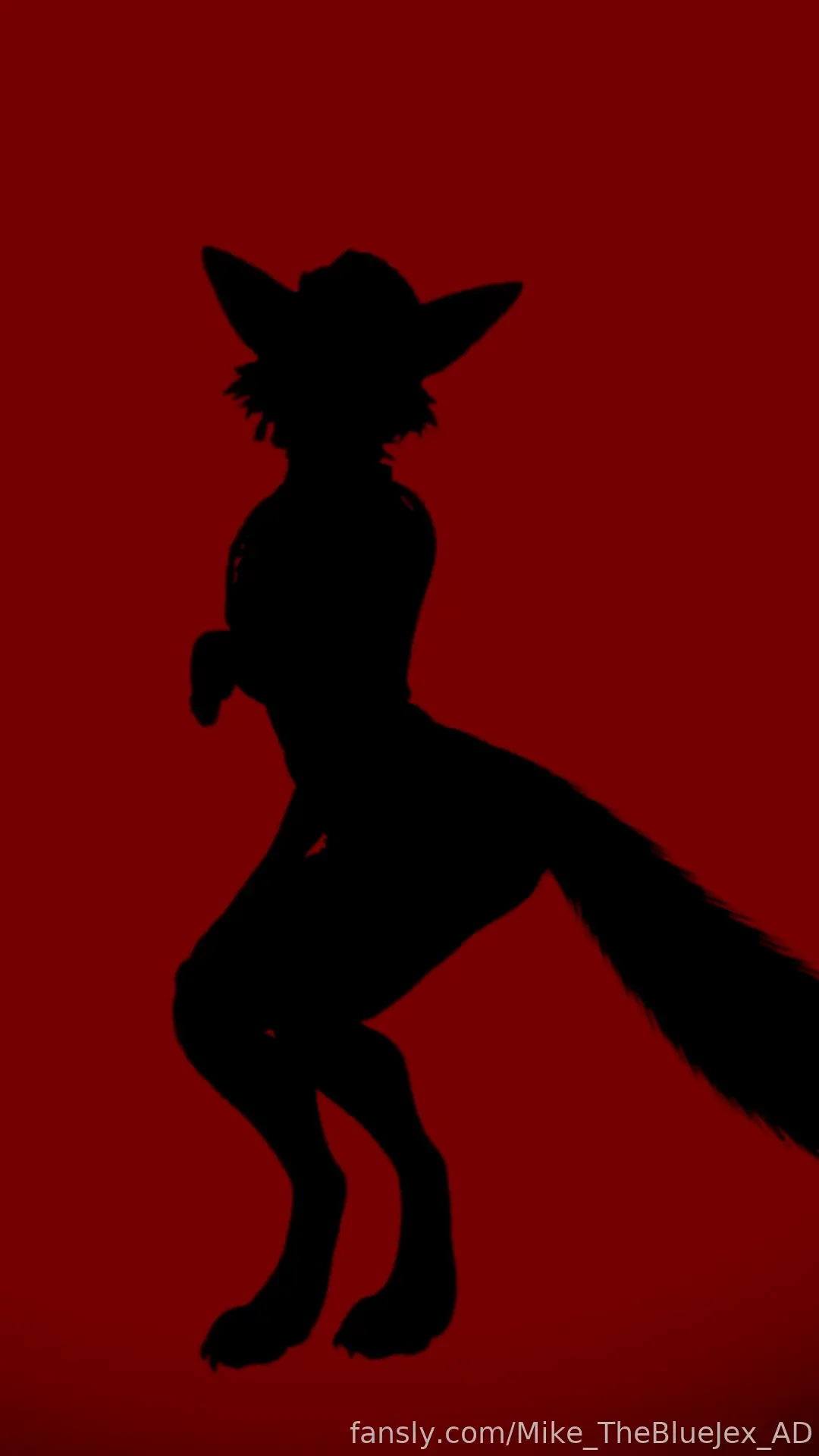 What do you think of this dance red silhouette dance furry vrchat 