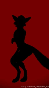 What do you think of this dance red silhouette dance furry vrchat