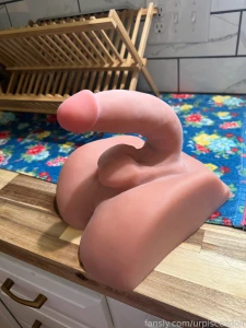 New toy it s so big it can barely fit inside of me whew ebony nsfw