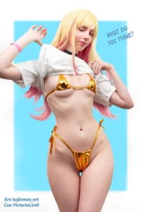 Special cosplay for the gw marin kitagawa by kajin-man marinkitagawa part 1