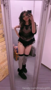 Have some dessert fyp video clip lingerie thighhighs brunette booty