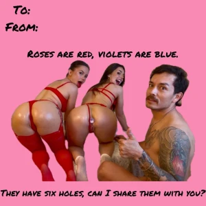 Happy love day from our holes to yours our scenes with bratty_maddie_x