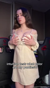 Do you have good intuition egirl petite skinny sporty young 18yo