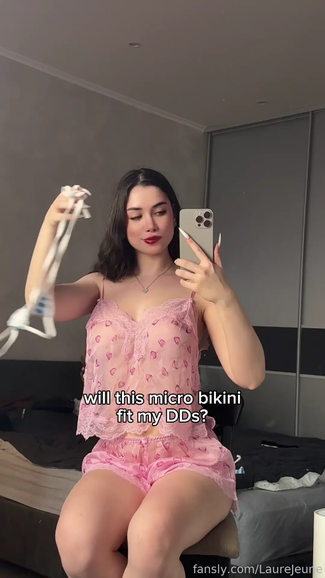 Does that fit or not egirl petite skinny sporty young 18yo babyface 