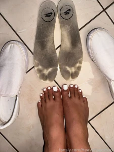 What happens when i take my insoles out of my white vans that i wear part 3