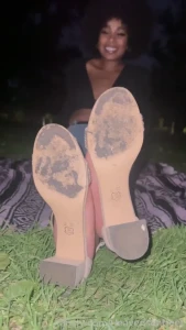 Big feet in heels don t you love how meaty they look