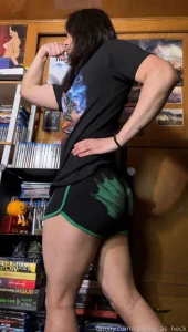 Post-workout pics from yesterday s gyattzilla workout part 4