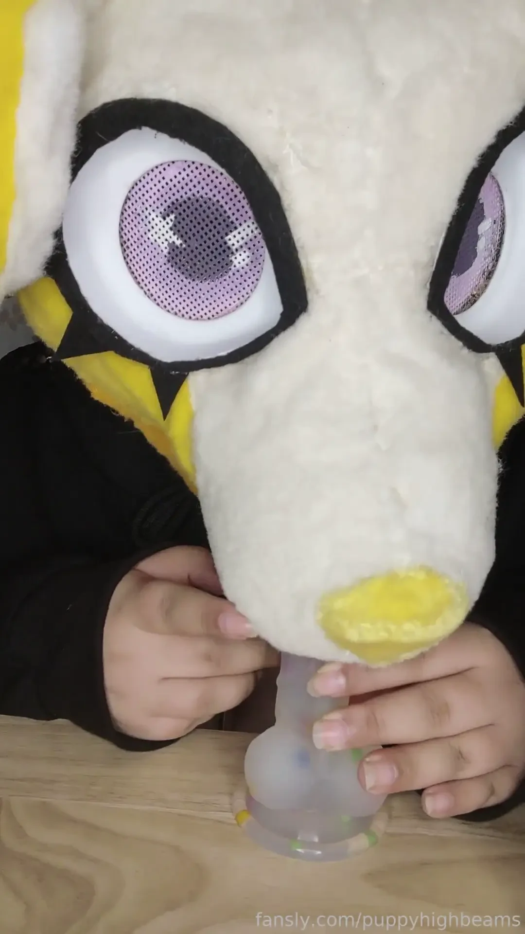 This puppy girl craves a big bone 