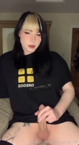 Just a teaser of me jerking off fyp trans transgender mtf tgirl part 1