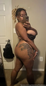4 11 baddie fyp foryou goldenlocstheebony ebony bigtits titties