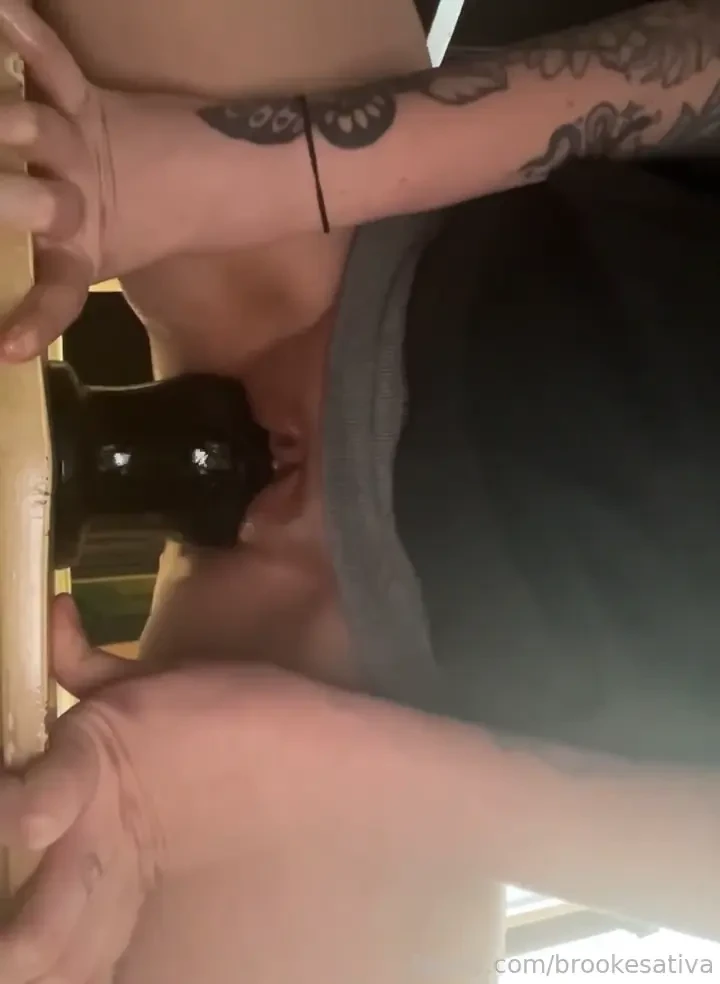 Third time is the charm listen to me scream as i take a four inch wide 