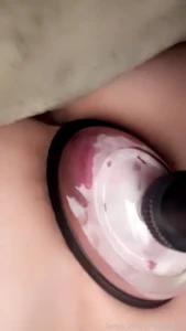 My first time with a pussy pump made me so creamy gaped loosewhore
