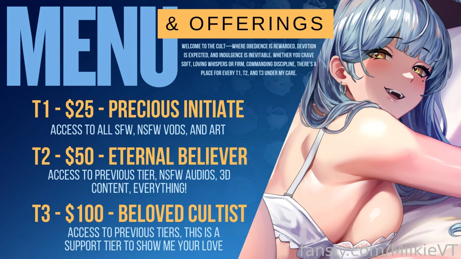 Welcome to the cult where obedience is rewarded devotion is expected 