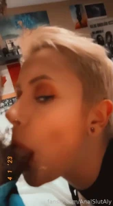 Drain your balls down my throat daddy