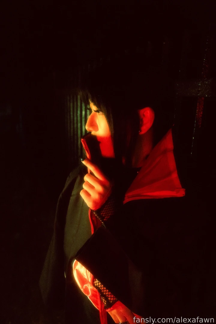 Full photoset from my itachi cosplay photoshoot fyp tattooed part 24 