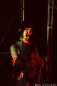Full photoset from my itachi cosplay photoshoot fyp tattooed part 16