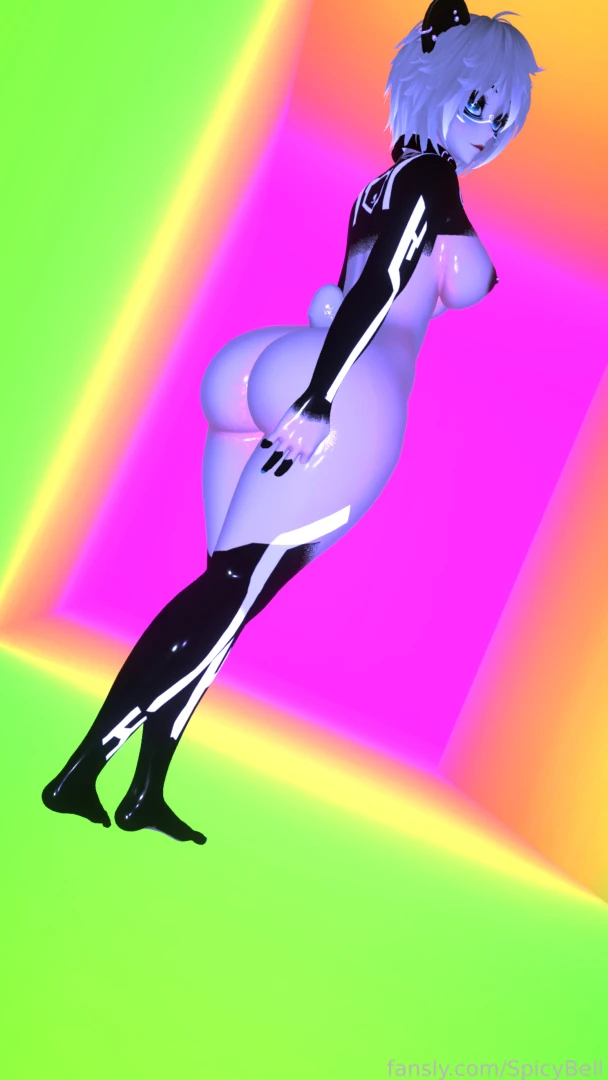 Color set enjoy abababa vr vtuber lewdtuber anime hentai 3d milf part 1 