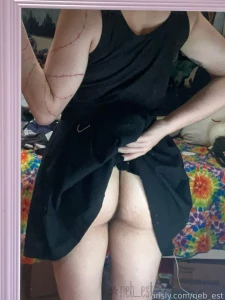 Had only a thong under my skirt while out unfortunately had no one to part 1