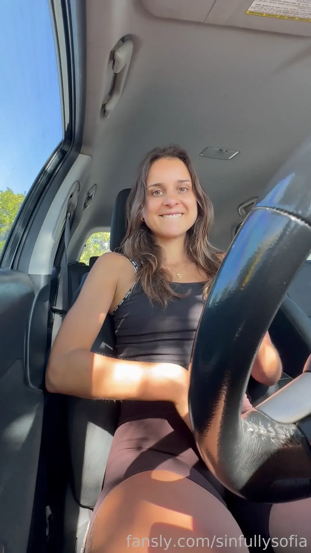 Post-gym cravings for rubbing it out in the car no sneaking off to the 