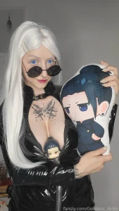 New teasing set with gojo satoru fyp cosplay hentai anime jjk part 3