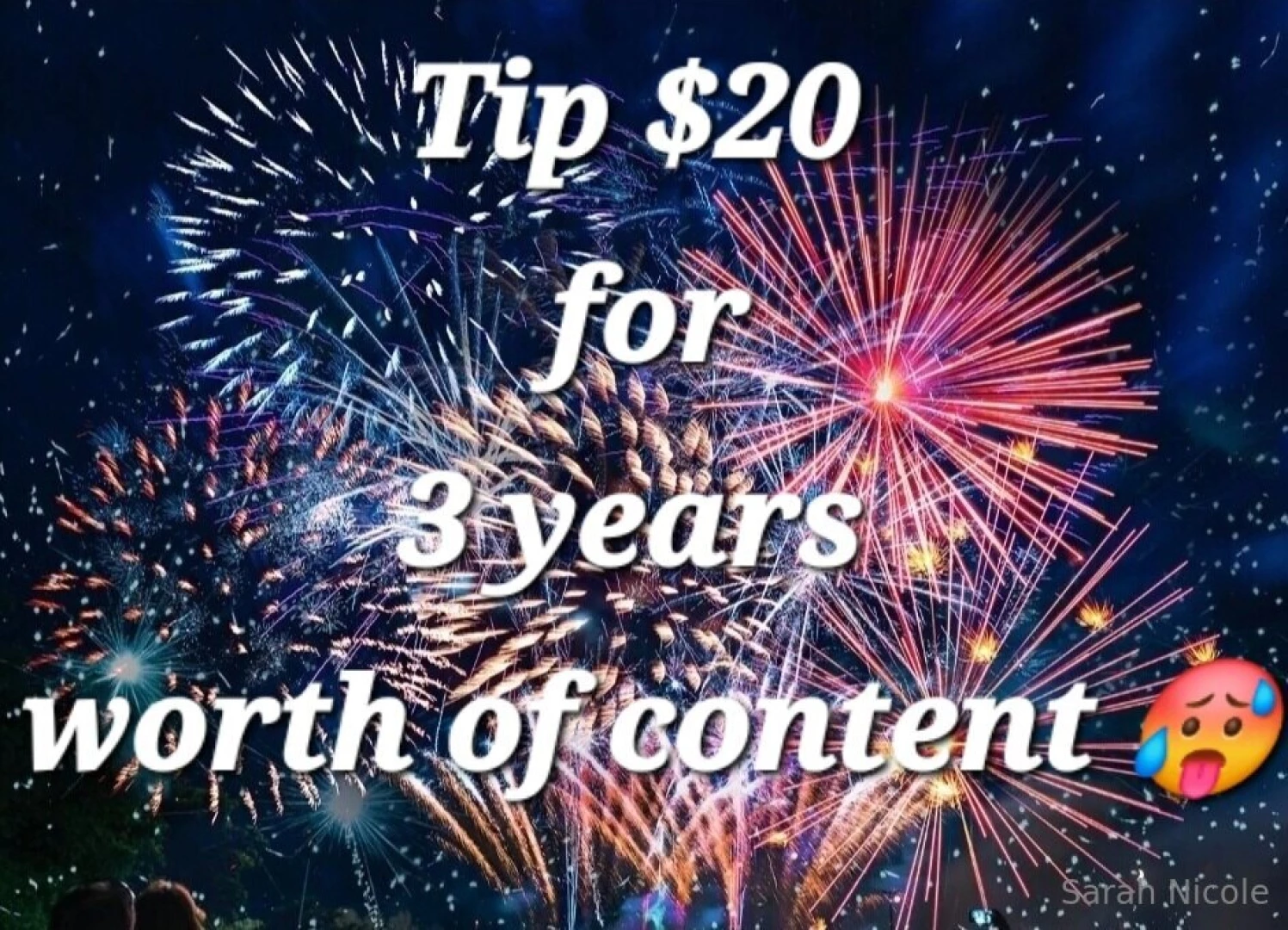 Tip 20 for 3 years worth of content 