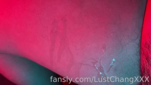 Cum so much from last night after a long penis pump from the night
