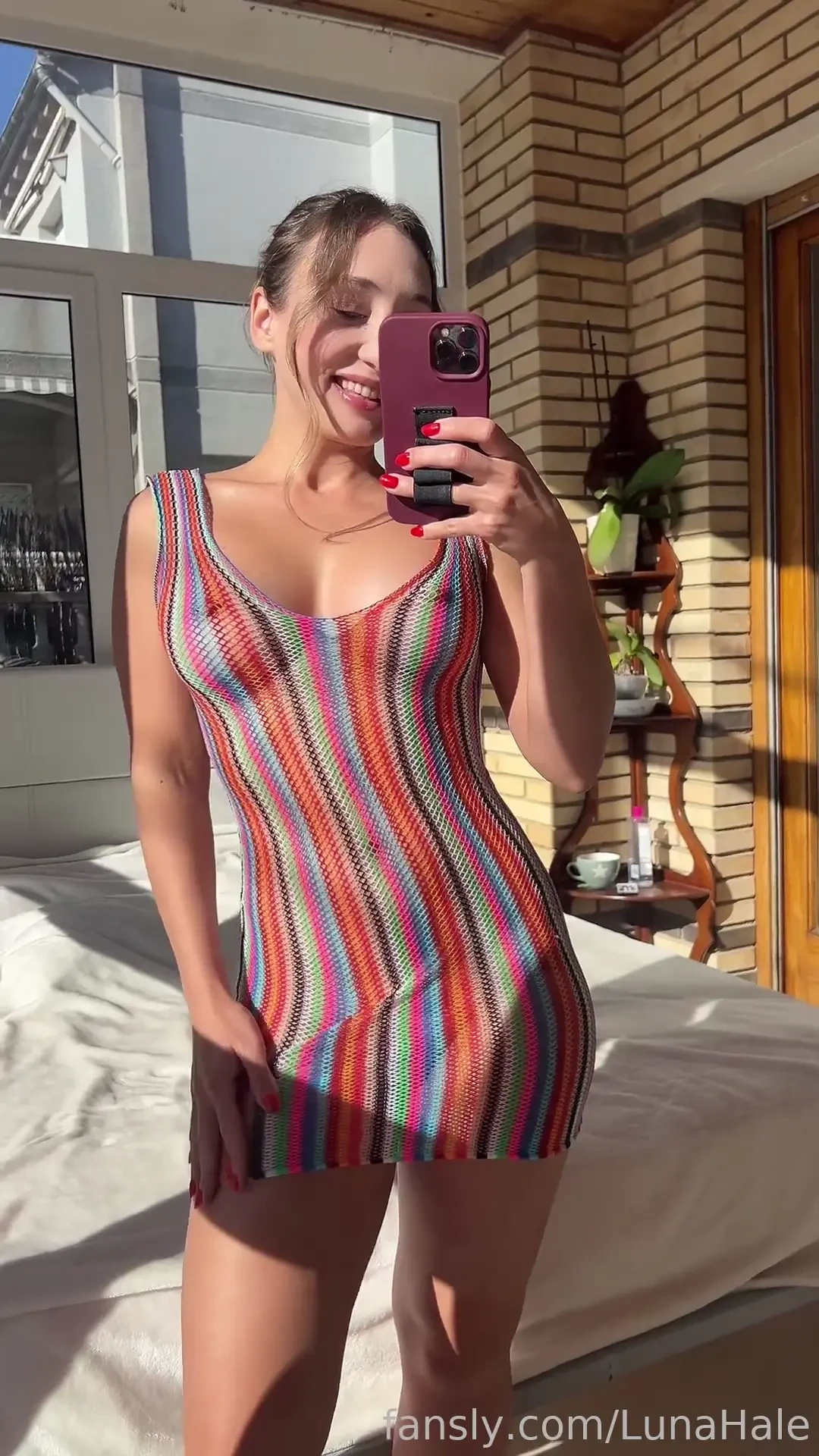 How do you like this dress for a walk around the city sheer seethrough 