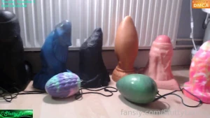 04 12 2024 - analtraining and vaginaltraining with my all dildos and 2