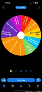 Wheel spins tip me 5 bronze 10 silver 25 gold if you spin the gold