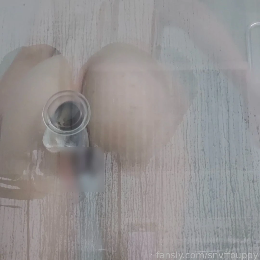 Riding my dildo in the shower brainwashing anal training captions 