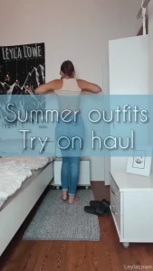 In this 10min video i m trying on 3 different summer outfits and i m
