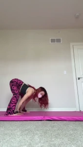 Imagine me on top like this flexible yoga ass leggings