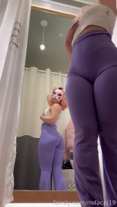 I like watching it move ass booty leggings yogapants asian