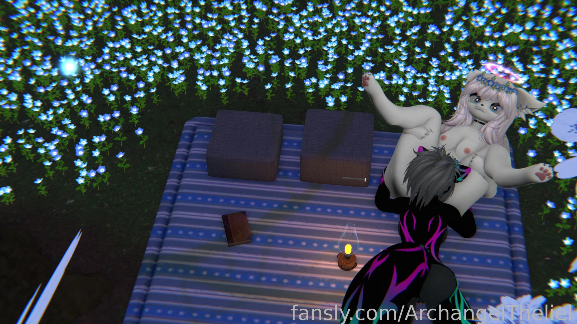 An angel amp voiding meet in secret amongst the moonlight lilies part 7 