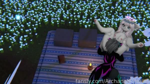 An angel amp voiding meet in secret amongst the moonlight lilies part 7